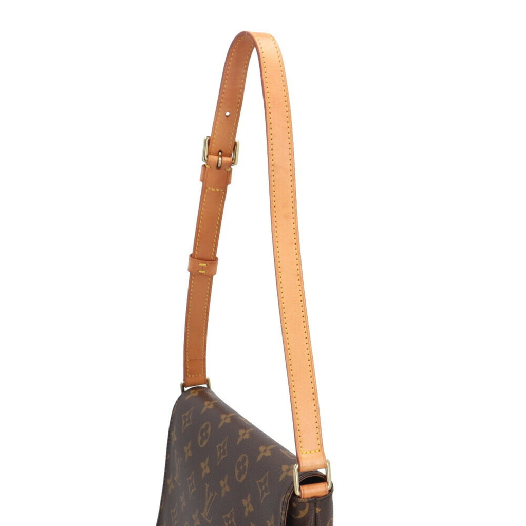 Louis Vuitton Brown Canvas Monogram Shoulder Bag (Pre-Owned)