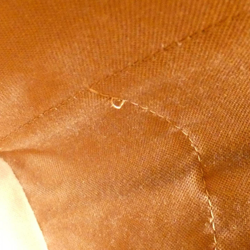 Louis Vuitton Marron Coated Canvas Handbag (Pre-Owned)