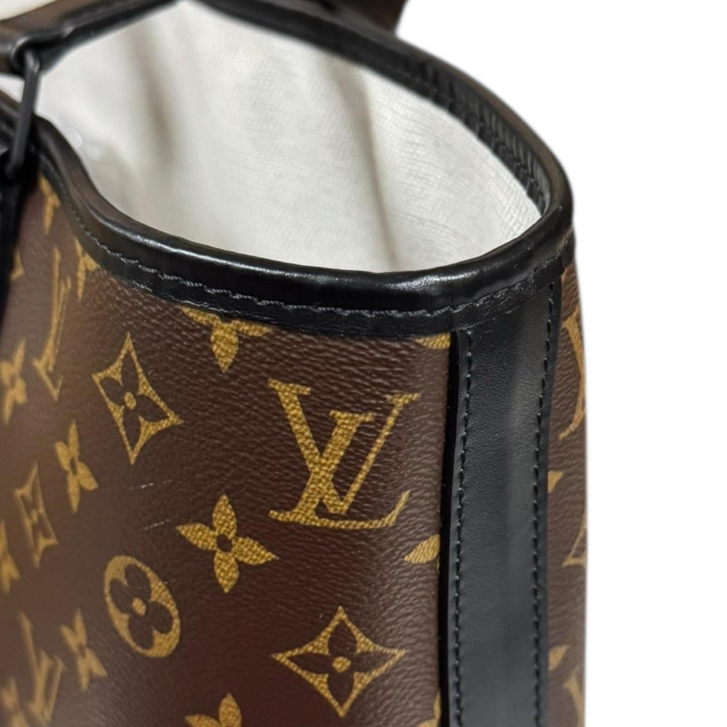 Louis Vuitton Monogram Macassar Black Brown Monogram Macassar Shoulder Bag (Pre-Owned)