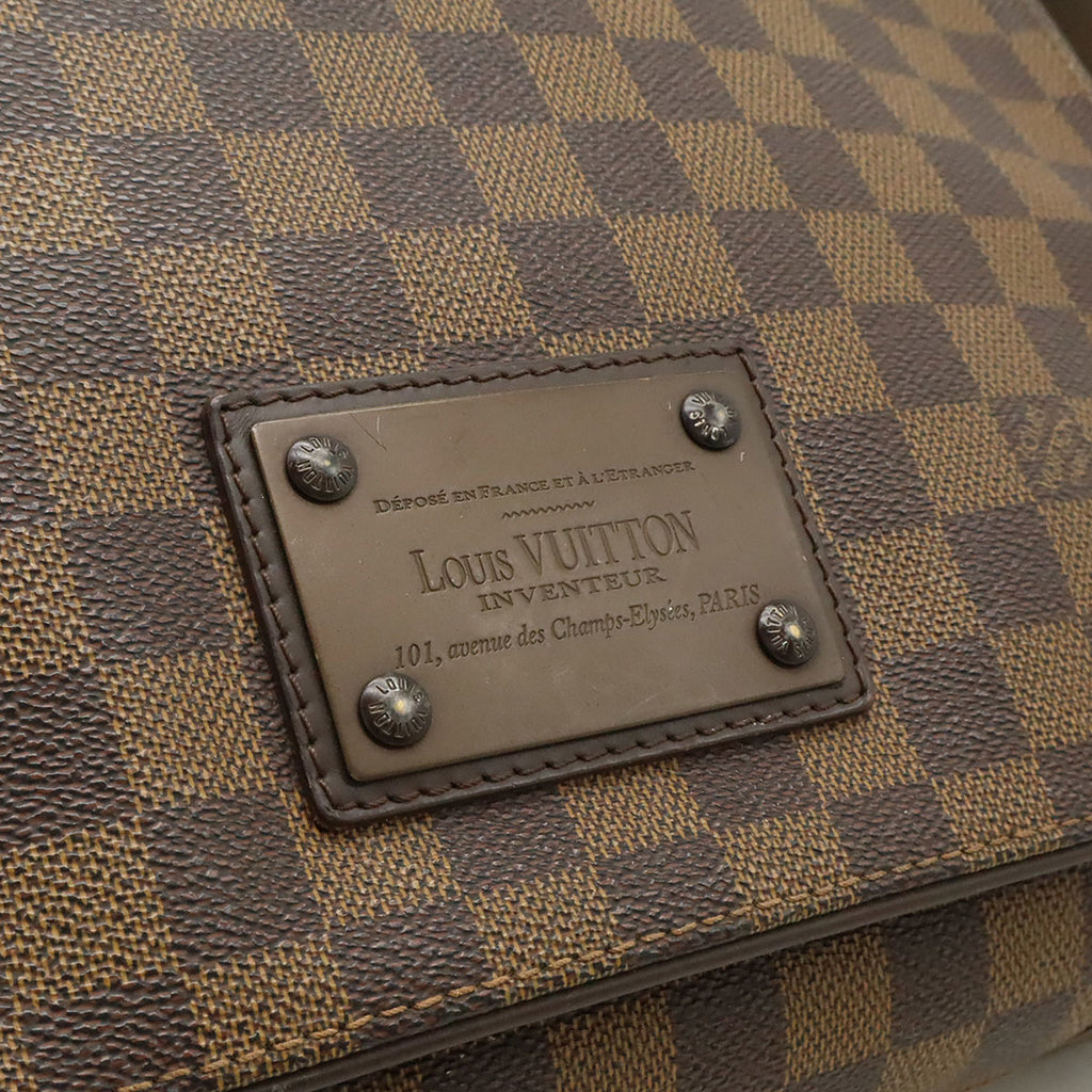 Louis Vuitton Brown Damier Canvas Pvc Shoulder Bag (Pre-Owned)