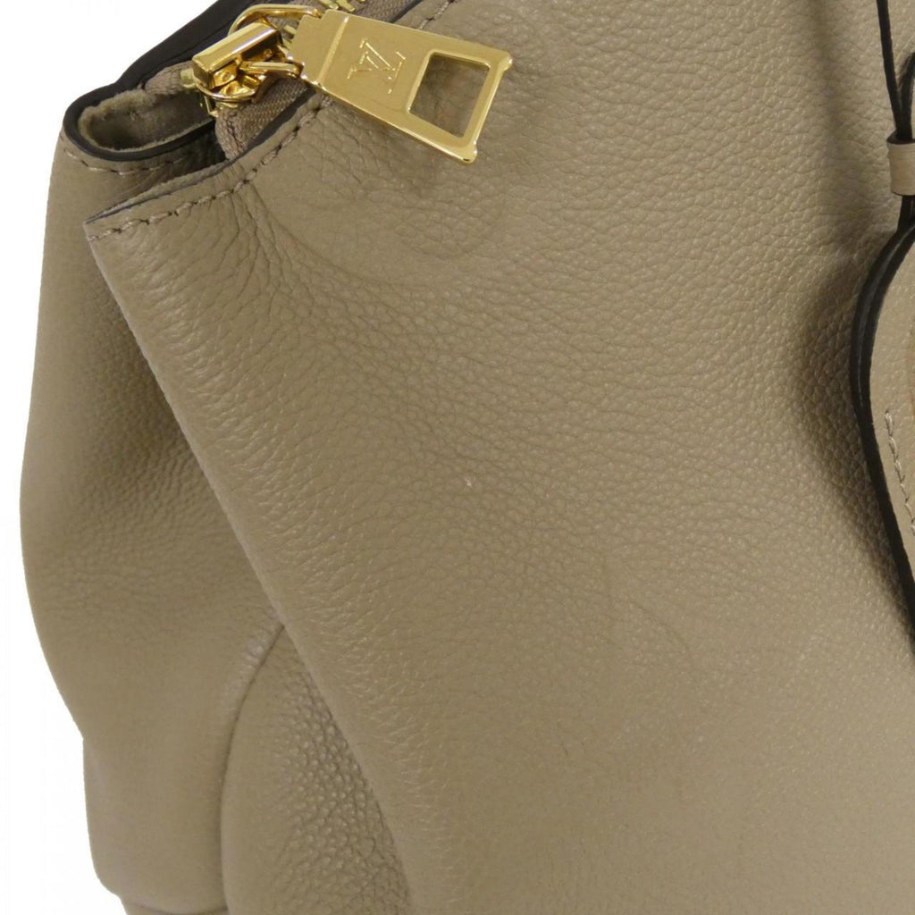 Louis Vuitton Tourterelle Leather Handbag (Pre-Owned)