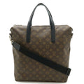 Louis Vuitton Black Brown Monogram Monogram Shoulder Bag Tote Bag (Pre-Owned)