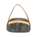 Louis Vuitton Marron Coated Canvas Shoulder Bag (Pre-Owned)