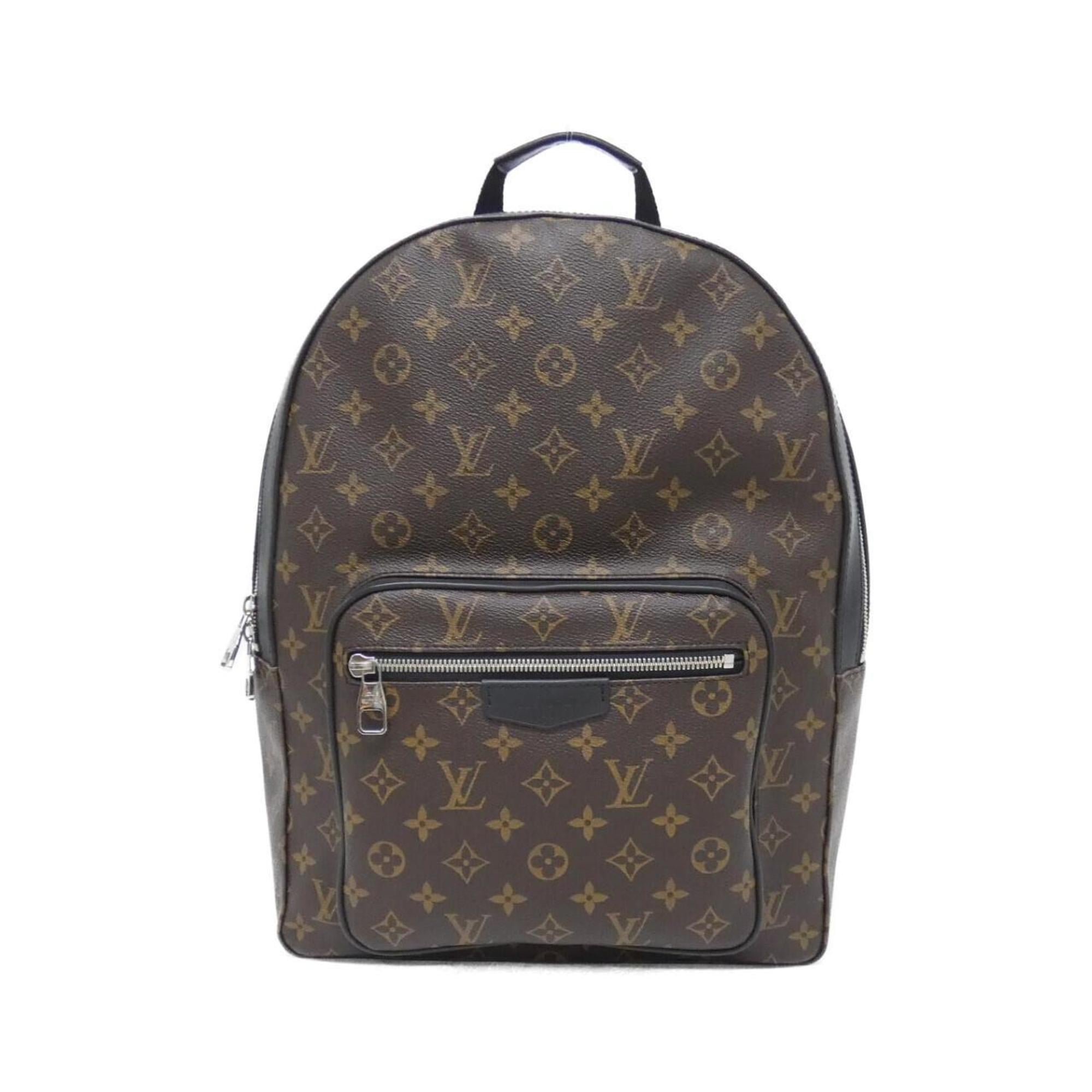 Louis Vuitton Brown Coated Canvas Backpack (Pre-Owned)