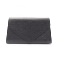 Louis Vuitton Black Noir Epi Leather Clutch Bag (Pre-Owned)