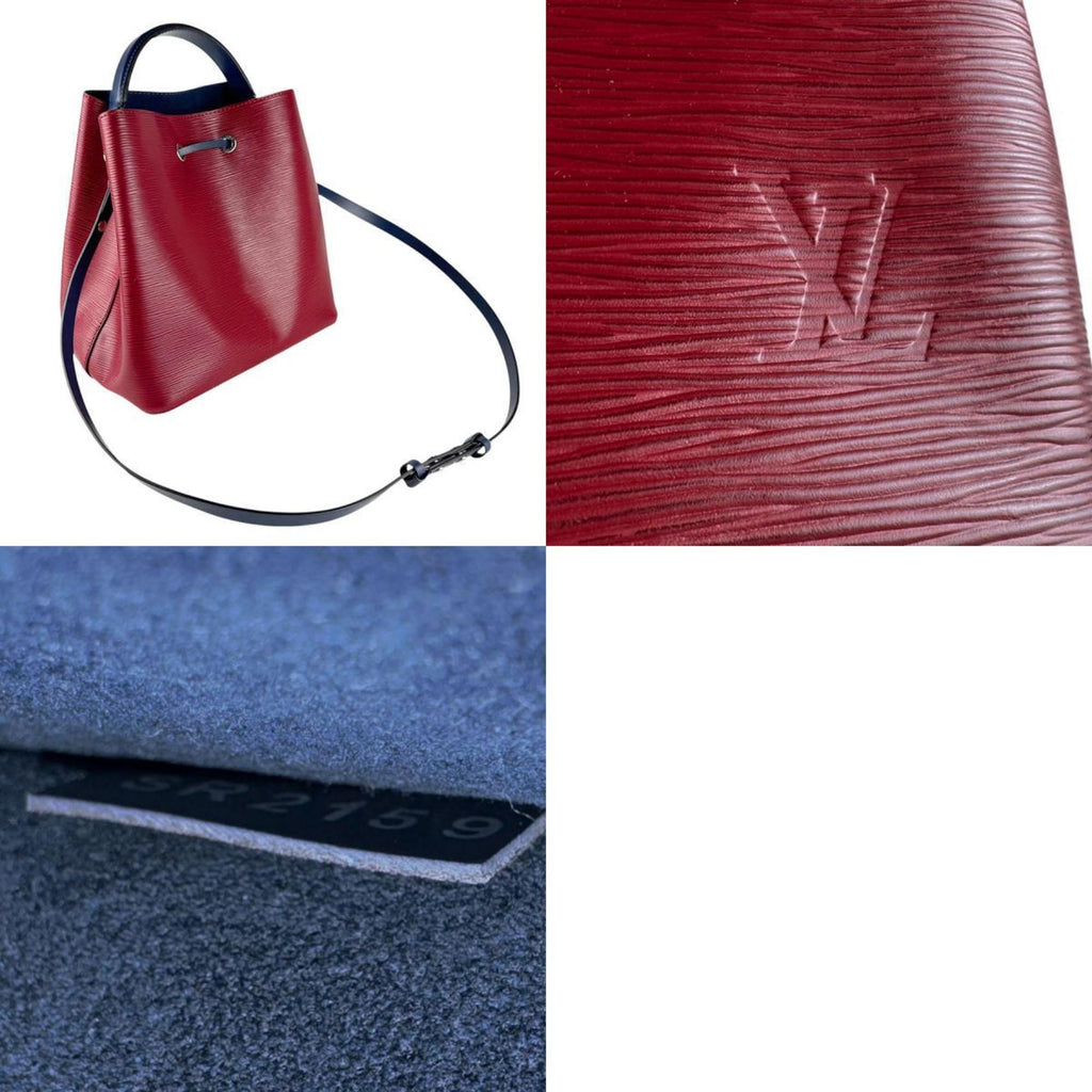 Louis Vuitton Cherry Epi Leather Handbag Shoulder Bag (Pre-Owned)