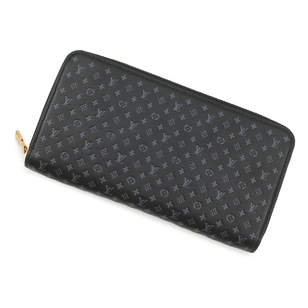 Louis Vuitton Noir Monogram Long Wallet (Bi-Fold) (Pre-Owned)