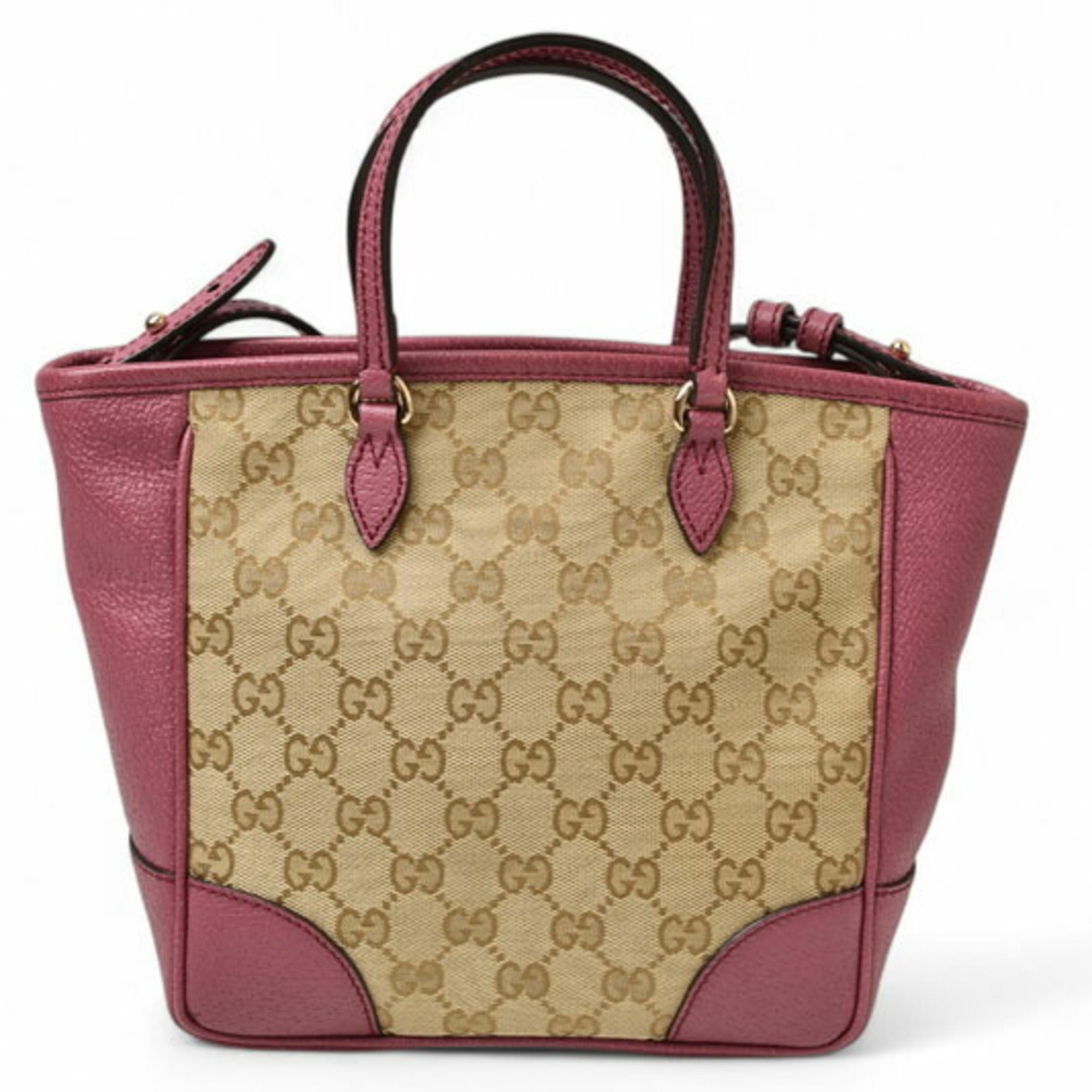 Bree Convertible Tote GG Canvas with Leather Small