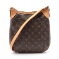 Louis Vuitton Monogram Brown Coated Canvas Leather Shoulder Bag (Pre-Owned)
