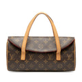 Louis Vuitton Brown Pvc Leather Handbag (Pre-Owned)