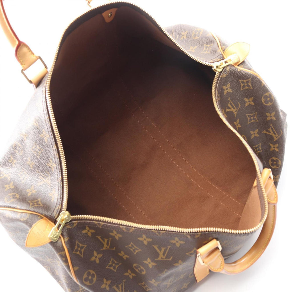 Louis Vuitton Brown Monogram Coated Canvas Boston Bag (Pre-Owned)