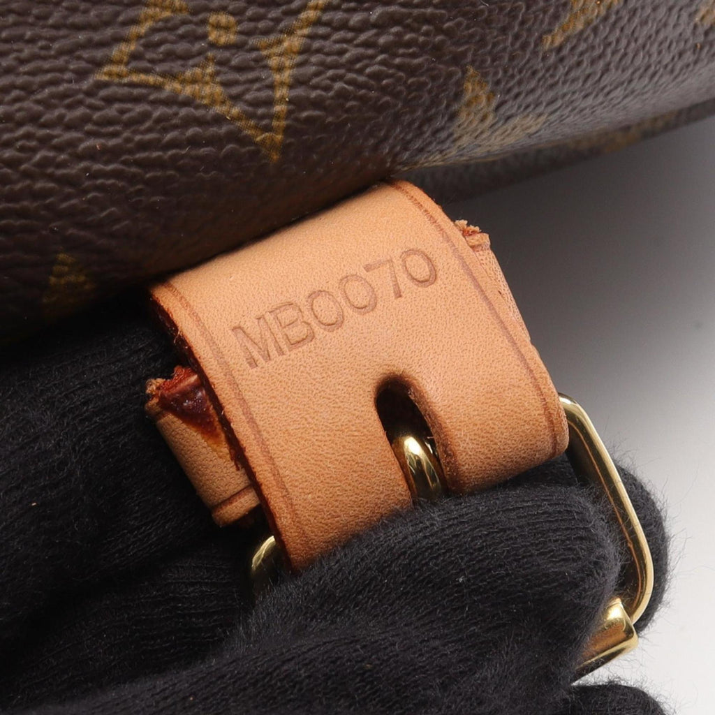 Louis Vuitton Brown Monogram Coated Canvas Pvc Leather Shoulder Bag (Pre-Owned)