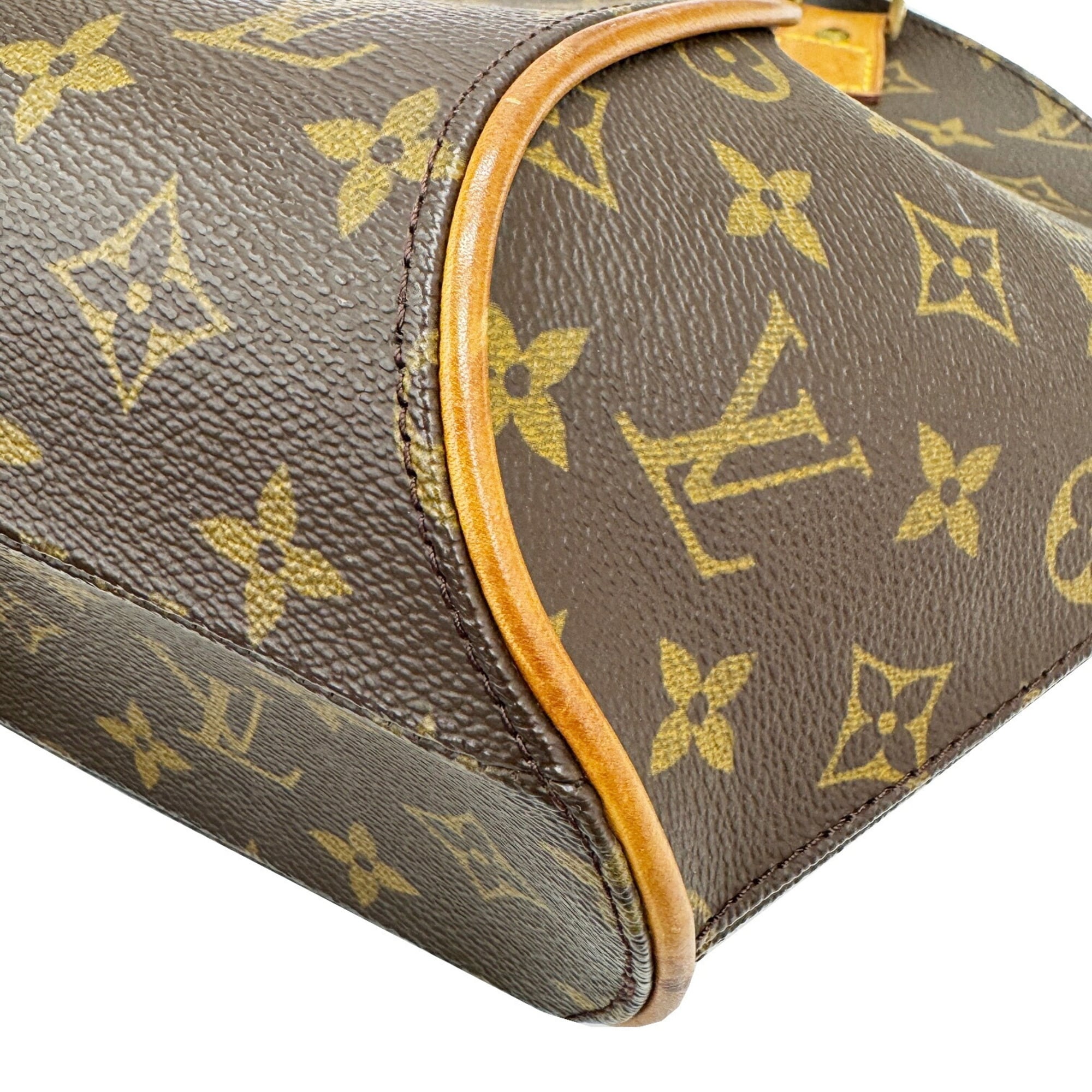 Louis Vuitton Brown Monogram Canvas Handbag (Pre-Owned)