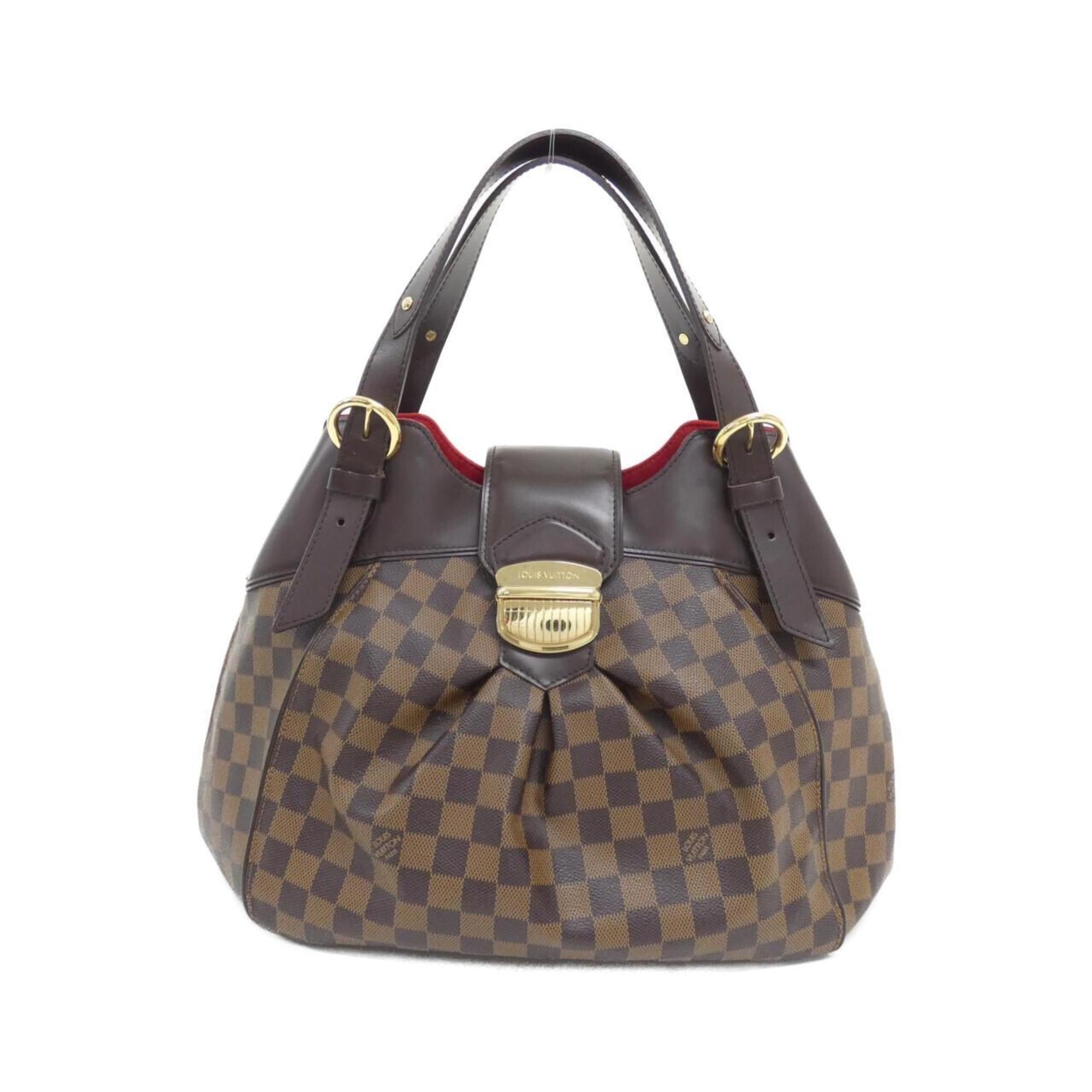 Louis Vuitton Ebene Coated Canvas Shoulder Bag (Pre-Owned)