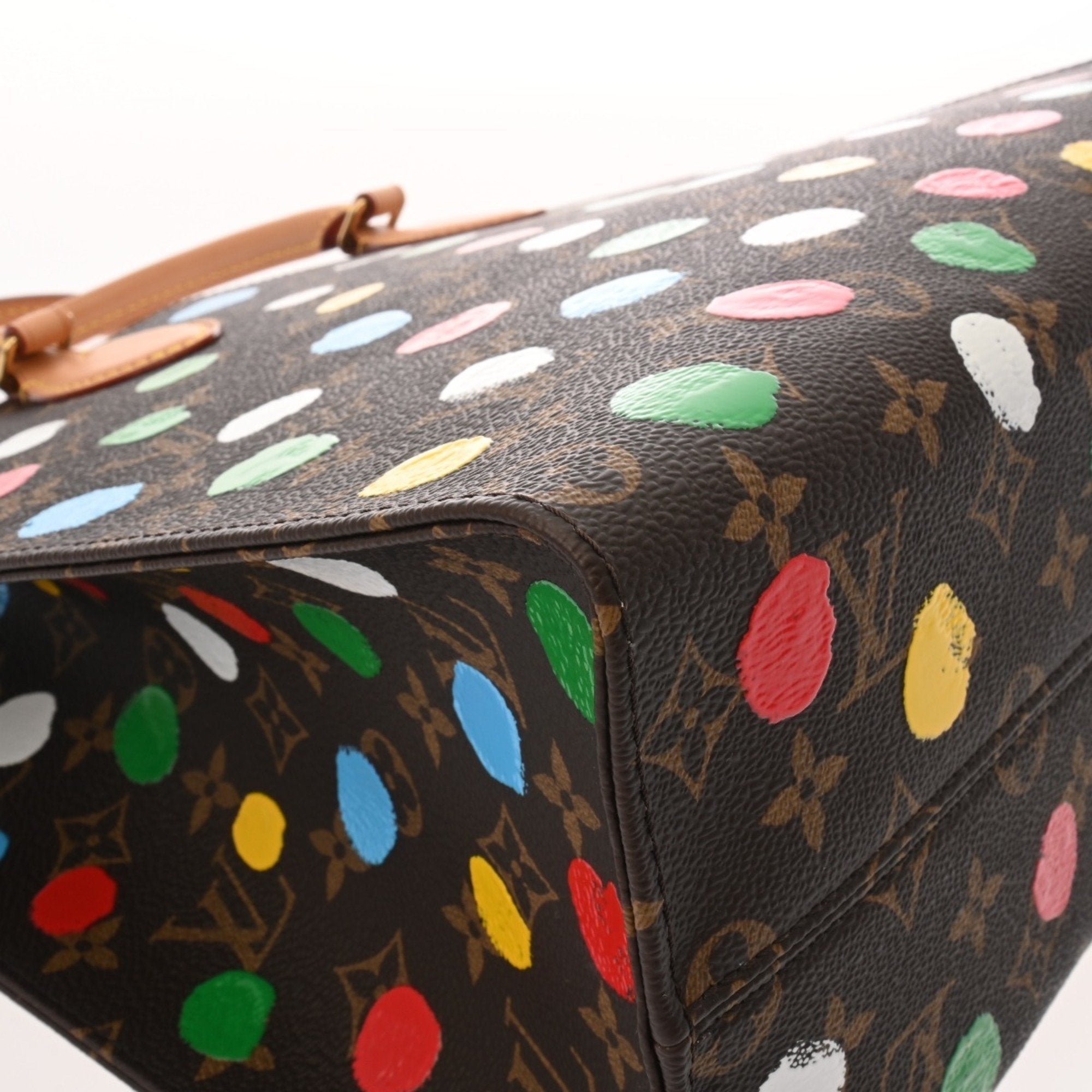Louis Vuitton Brown Multi-Color Monogram Canvas Handbag (Pre-Owned)