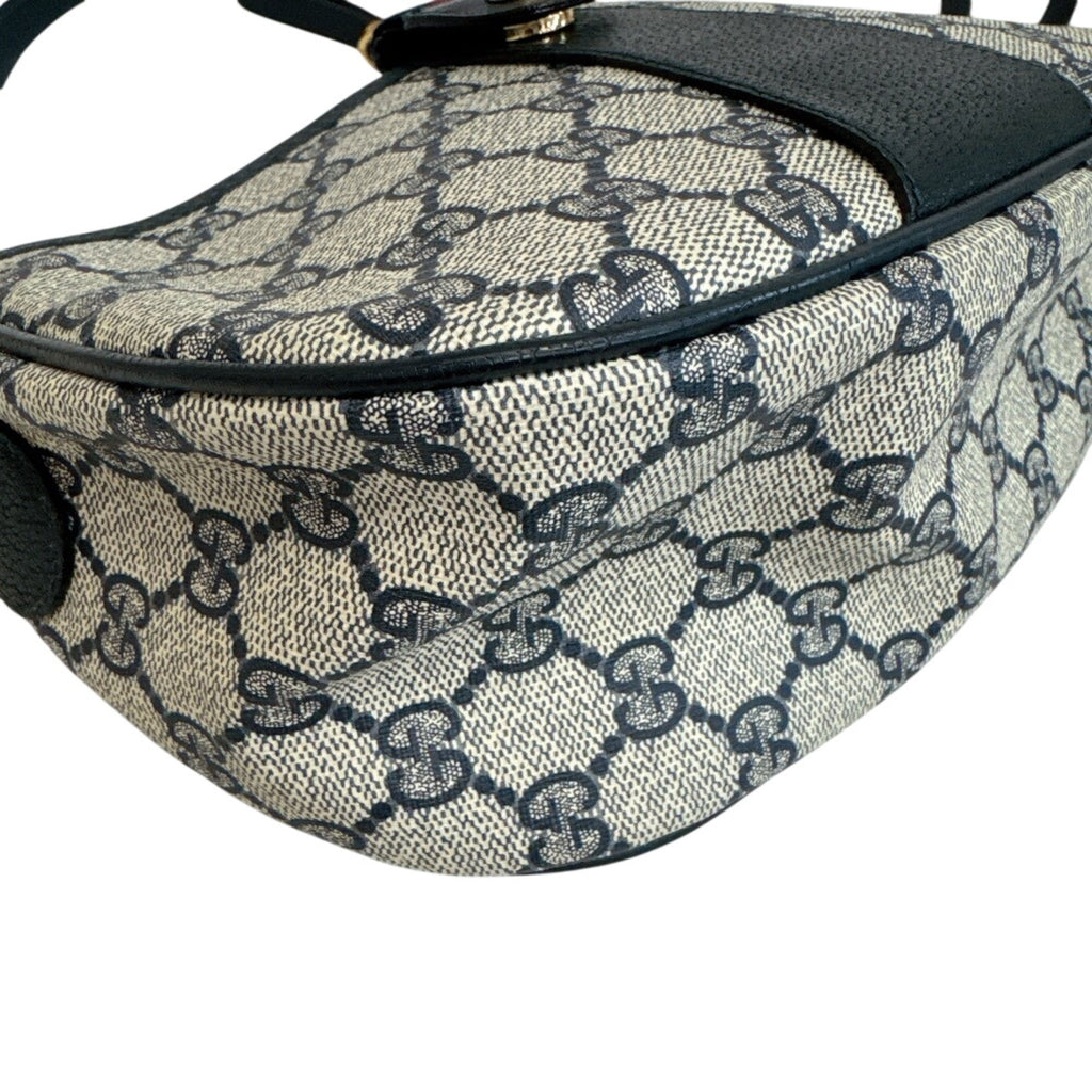 Vintage Web Crossbody Bag GG Coated Canvas Small