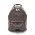 Louis Vuitton Black Brown Monogram Coated Canvas Backpack (Pre-Owned)