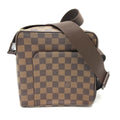 Louis Vuitton Damier Brown Ebene Damier Canvas Pochette Shoulder Bag (Pre-Owned)