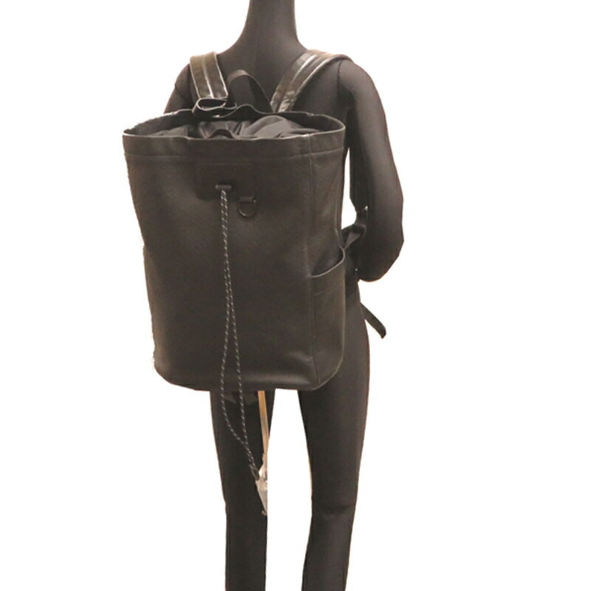 Louis Vuitton Monogram Shadow Black Noir Monogram Shadow Backpack (Pre-Owned)
