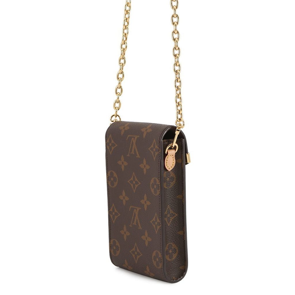Louis Vuitton Brown Monogram Shoulder Bag (Pre-Owned)