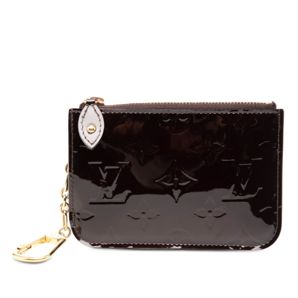 Louis Vuitton Monogram Vernis Amarante Purple Patent Leather Coin Purse/Coin Case (Pre-Owned)