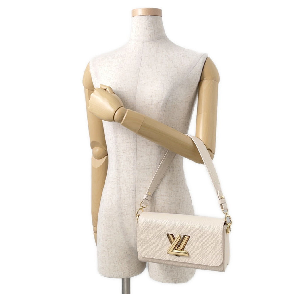 Louis Vuitton White Exotic Leather Handbag (Pre-Owned)