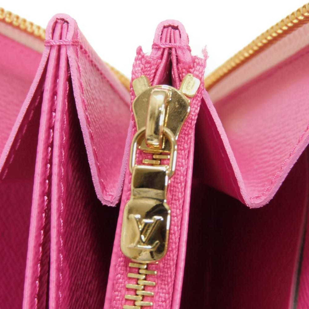 Louis Vuitton Monogram Multi-Color Pink White Monogram Multicolore Canvas Leather Long Wallet (Bi-Fold) (Pre-Owned)