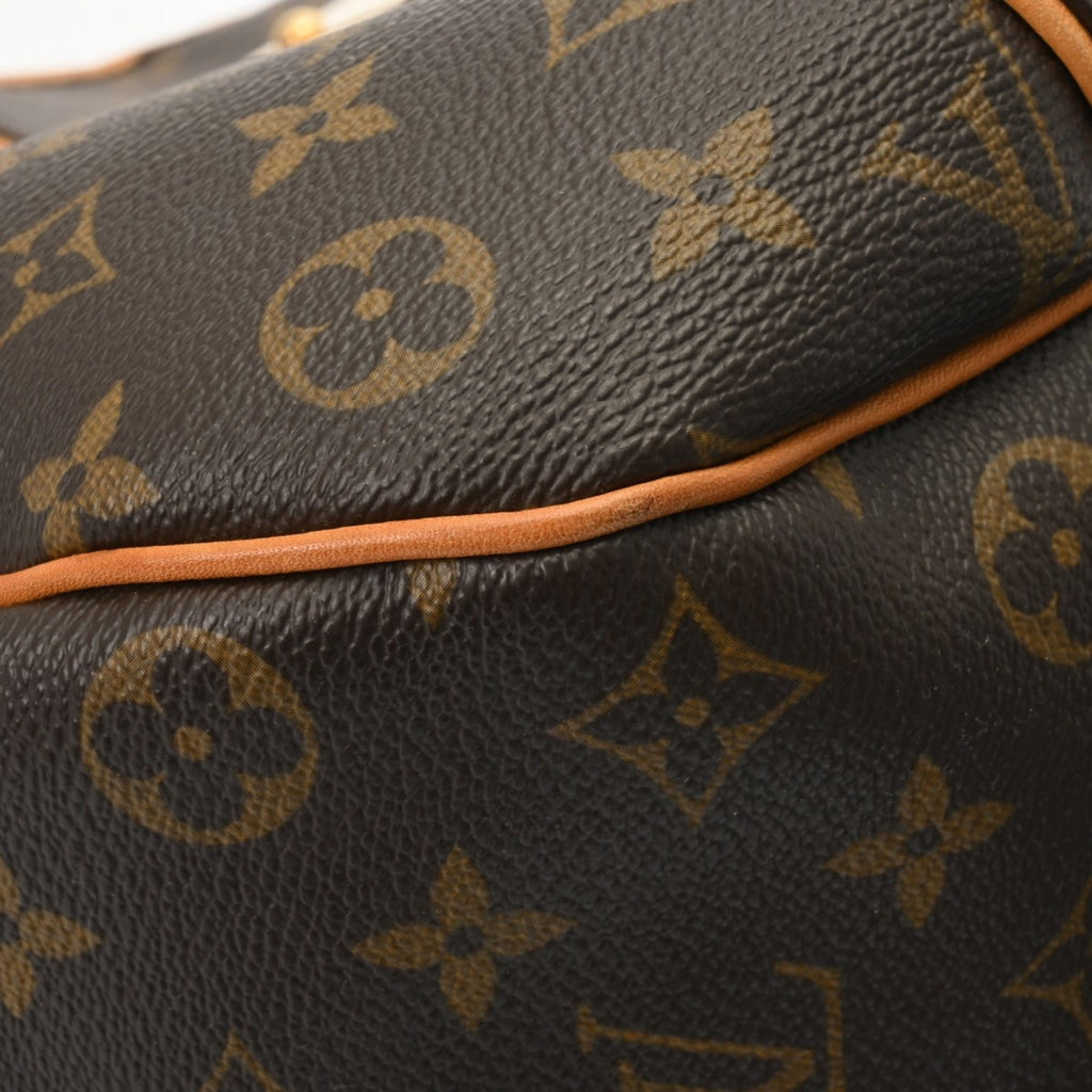 Louis Vuitton Brown Monogram Canvas Shoulder Bag (Pre-Owned)