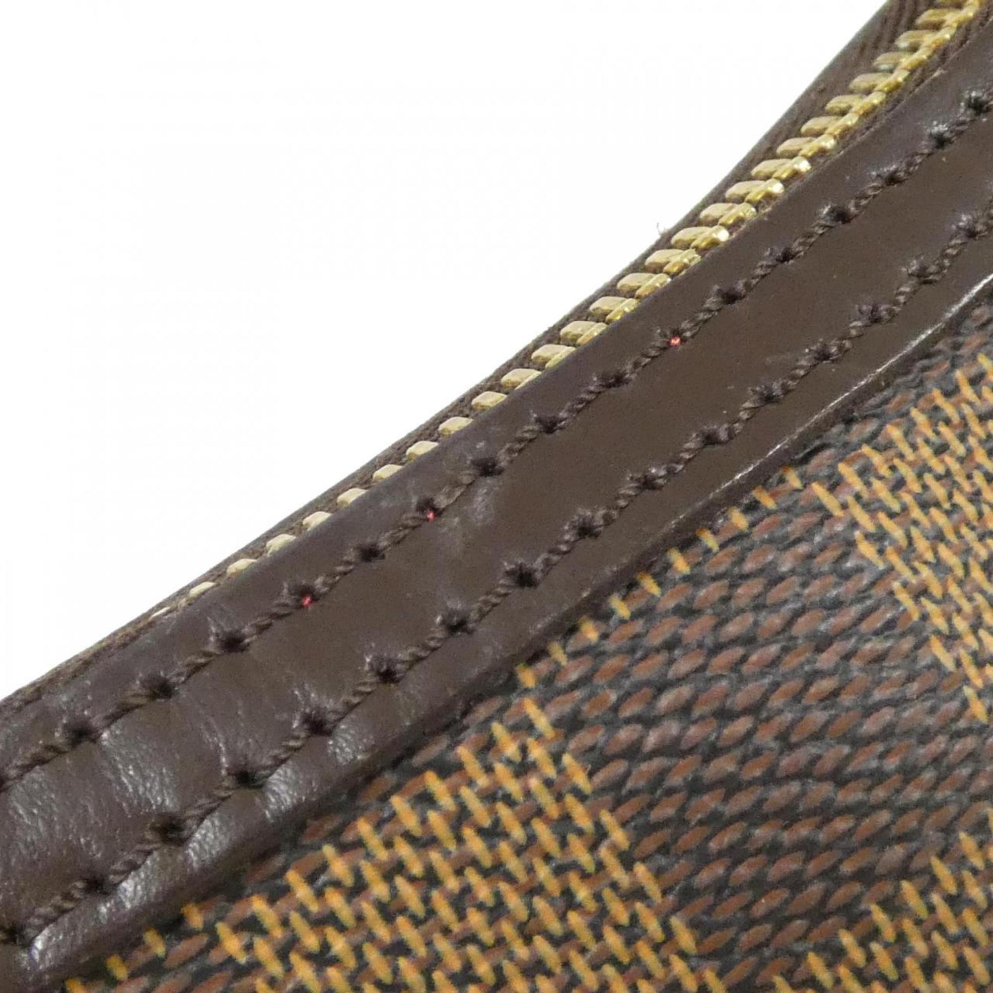 Louis Vuitton Ebene Coated Canvas Shoulder Bag (Pre-Owned)