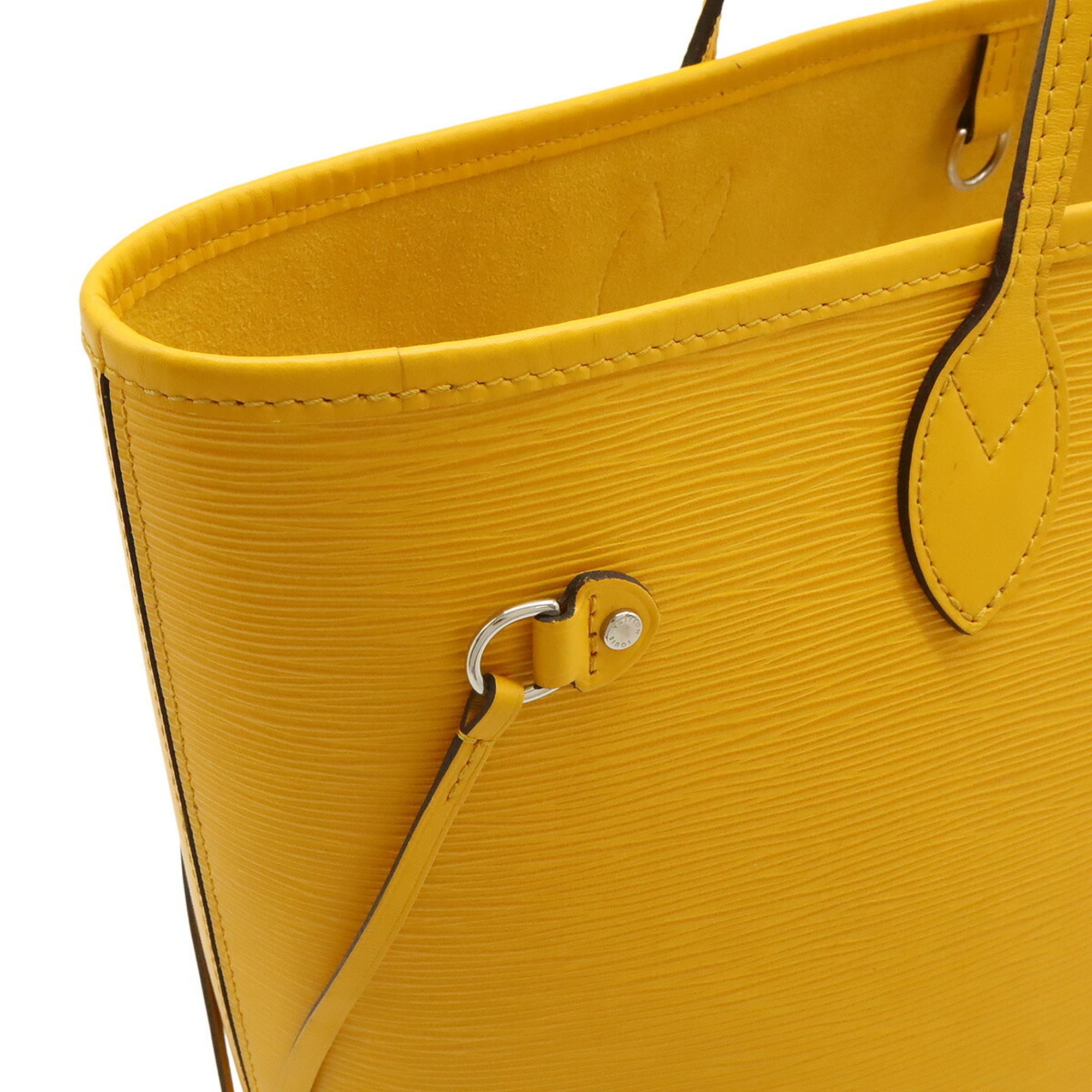 Louis Vuitton Mimosa Yellow Epi Leather Pouch Shoulder Bag Tote Bag (Pre-Owned)