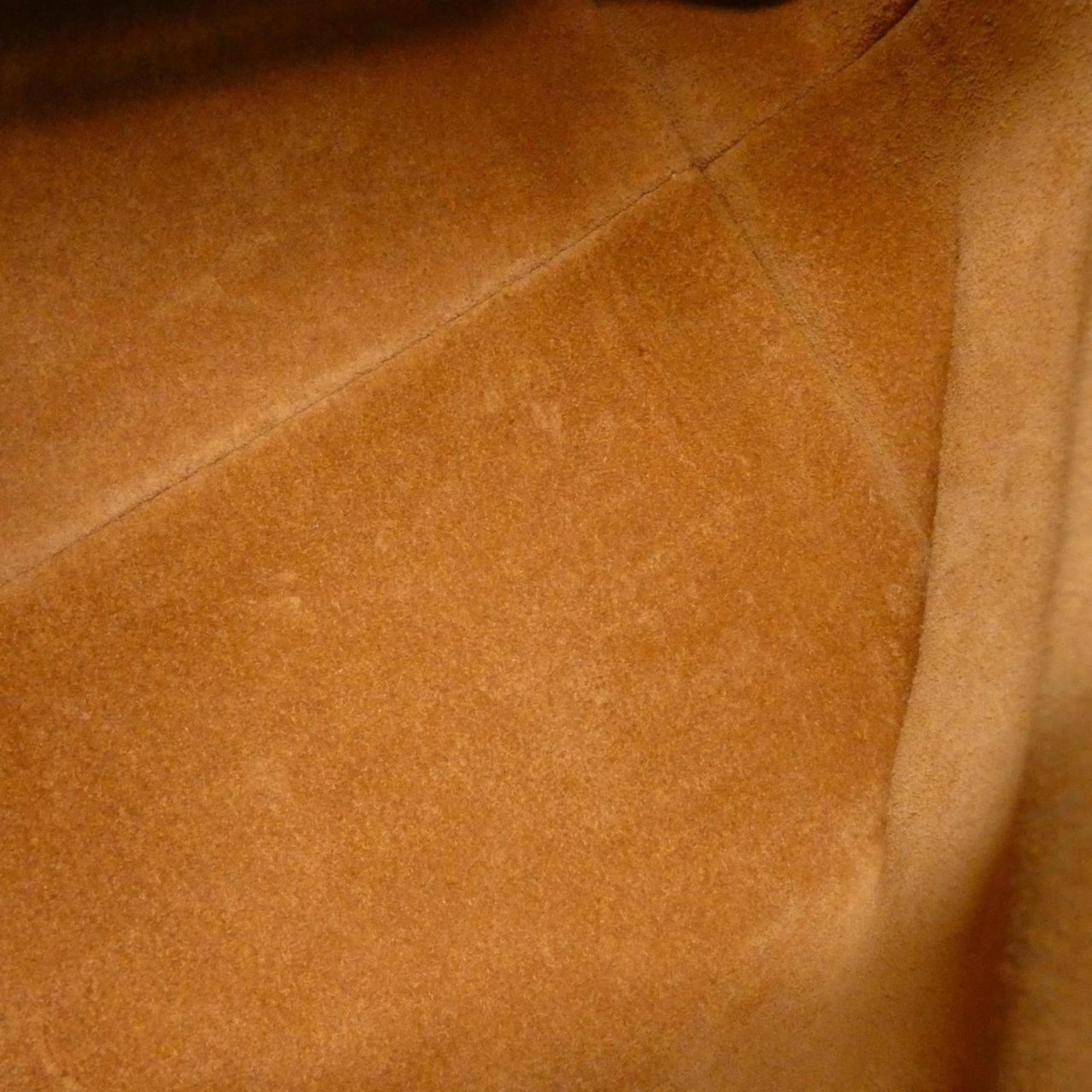 Louis Vuitton Cognac Leather Shoulder Bag (Pre-Owned)