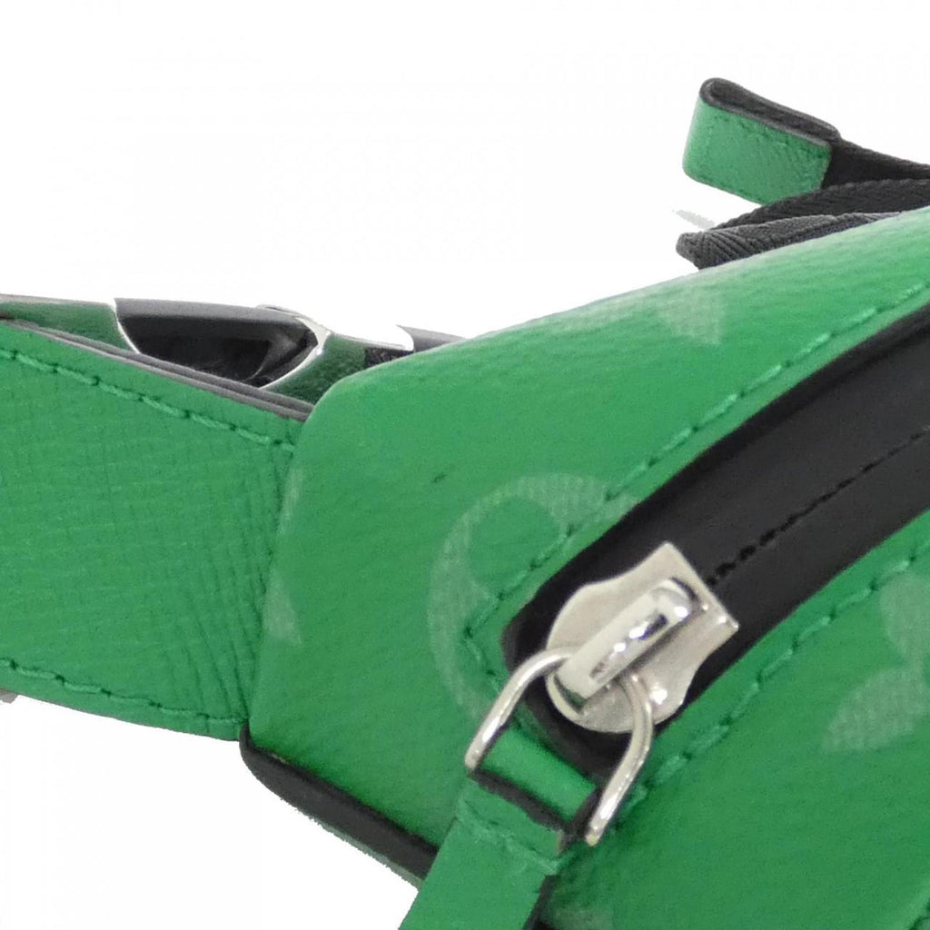 Louis Vuitton Vert Coated Canvas Leather Shoulder Bag (Pre-Owned)