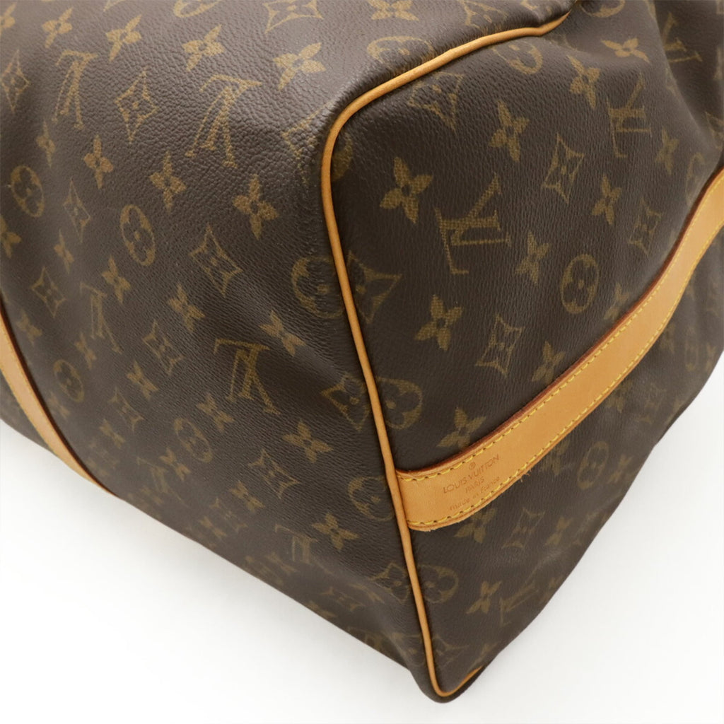 Louis Vuitton Brown Monogram Canvas Boston Bag Shoulder Bag (Pre-Owned)