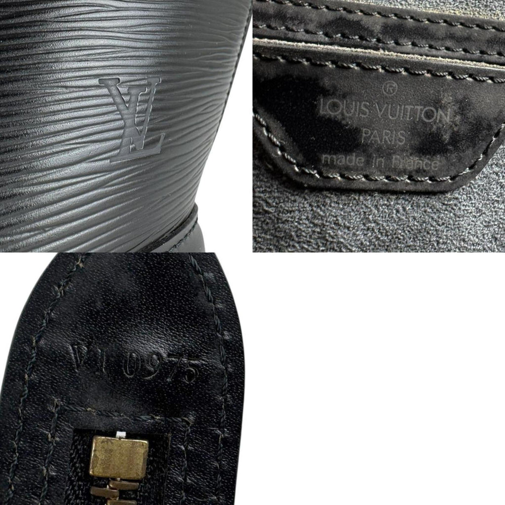Louis Vuitton Noir Epi Leather Handbag (Pre-Owned)