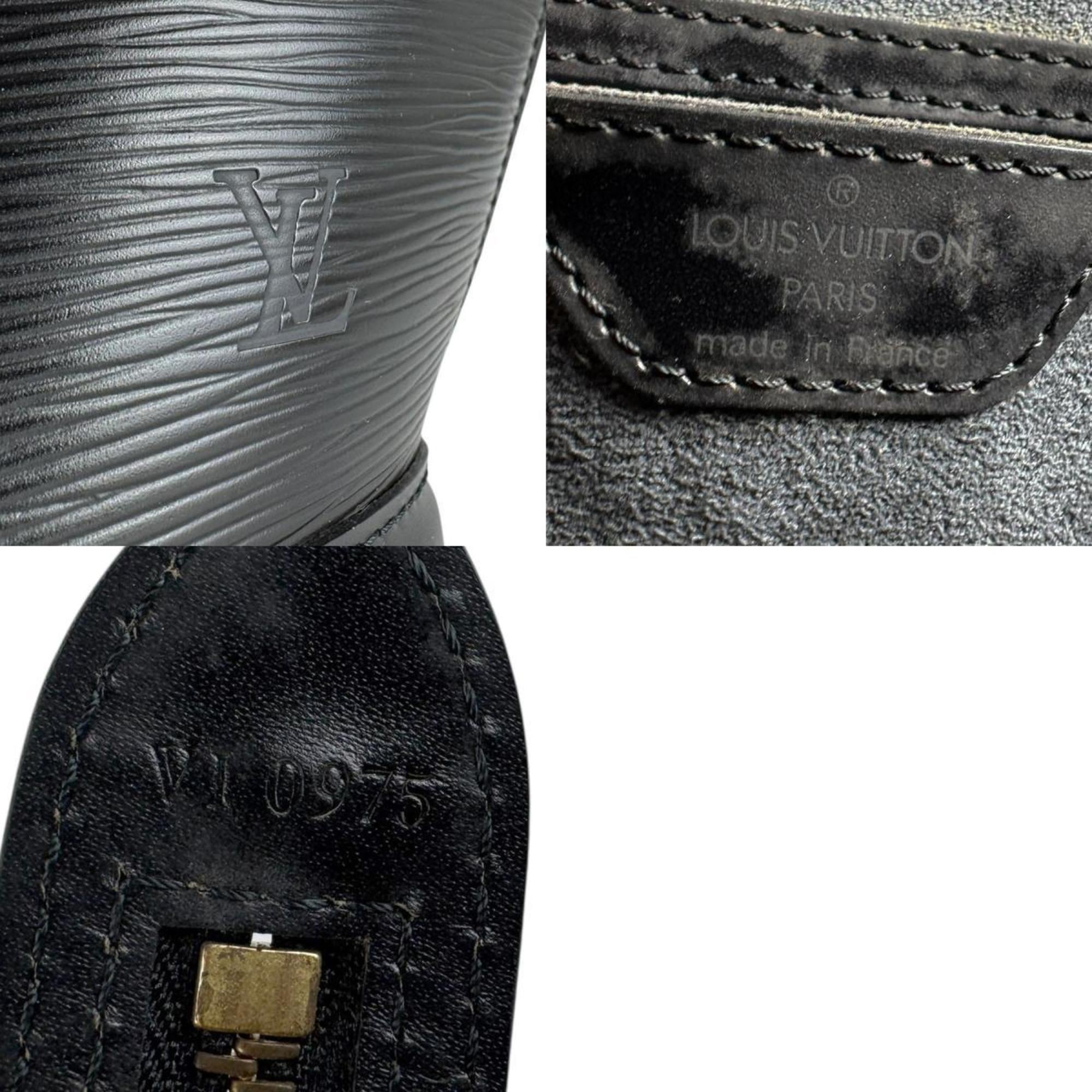 Louis Vuitton Noir Epi Leather Handbag (Pre-Owned)