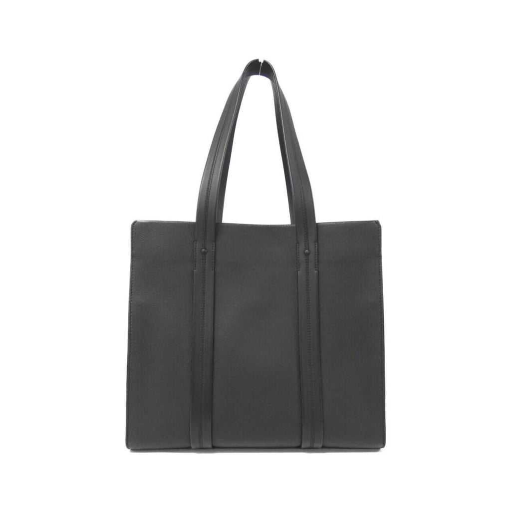 Louis Vuitton Black Leather Handbag (Pre-Owned)