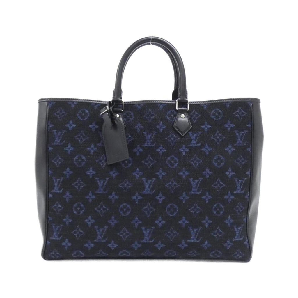 Louis Vuitton Blue Cobalt Jacquard Leather Handbag (Pre-Owned)