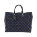 Louis Vuitton Blue Cobalt Jacquard Leather Handbag (Pre-Owned)