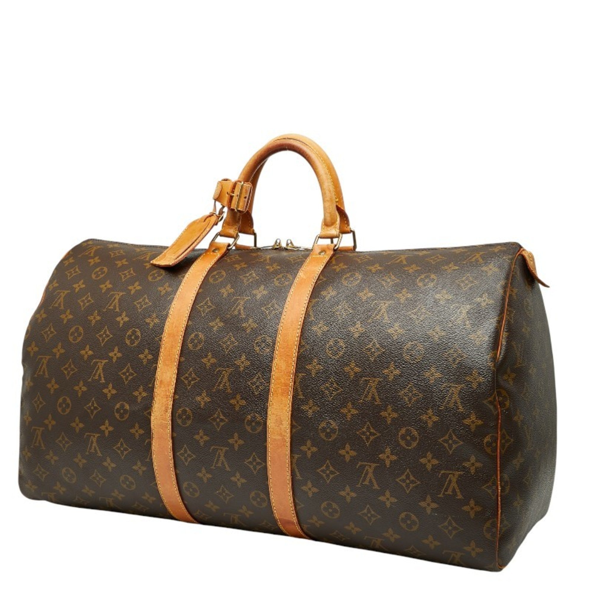 Louis Vuitton Brown Monogram Monogram Boston Bag (Pre-Owned)