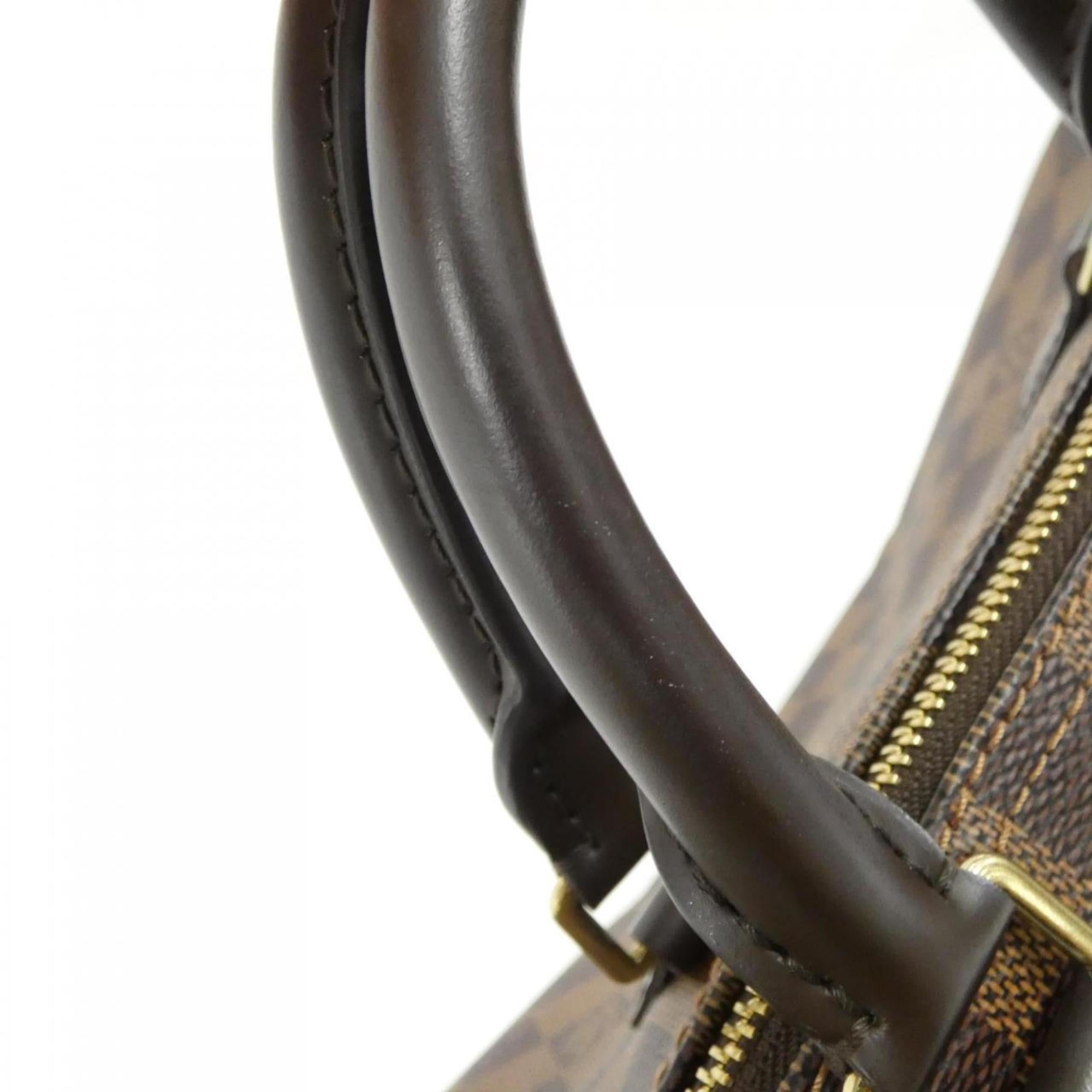 Louis Vuitton Ebene Coated Canvas Boston Bag (Pre-Owned)