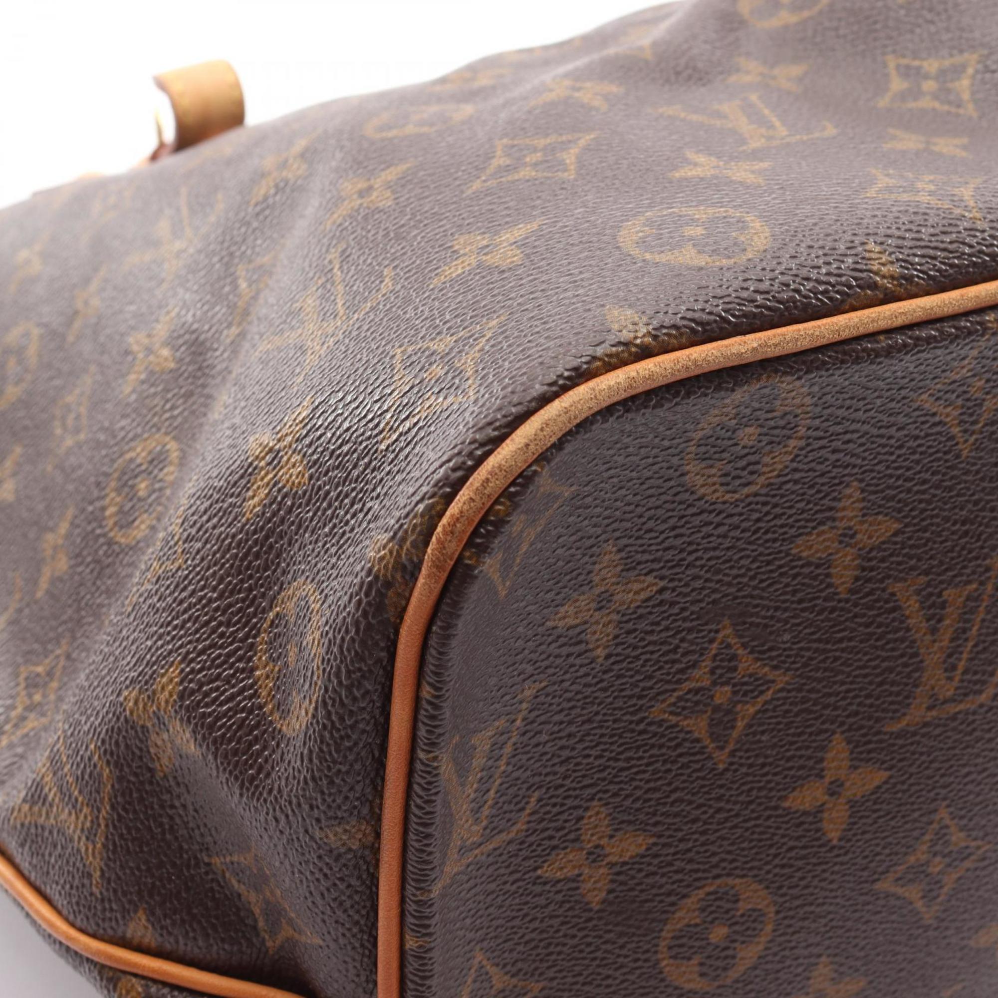 Louis Vuitton Brown Pvc Coated Canvas Leather Shoulder Bag (Pre-Owned)