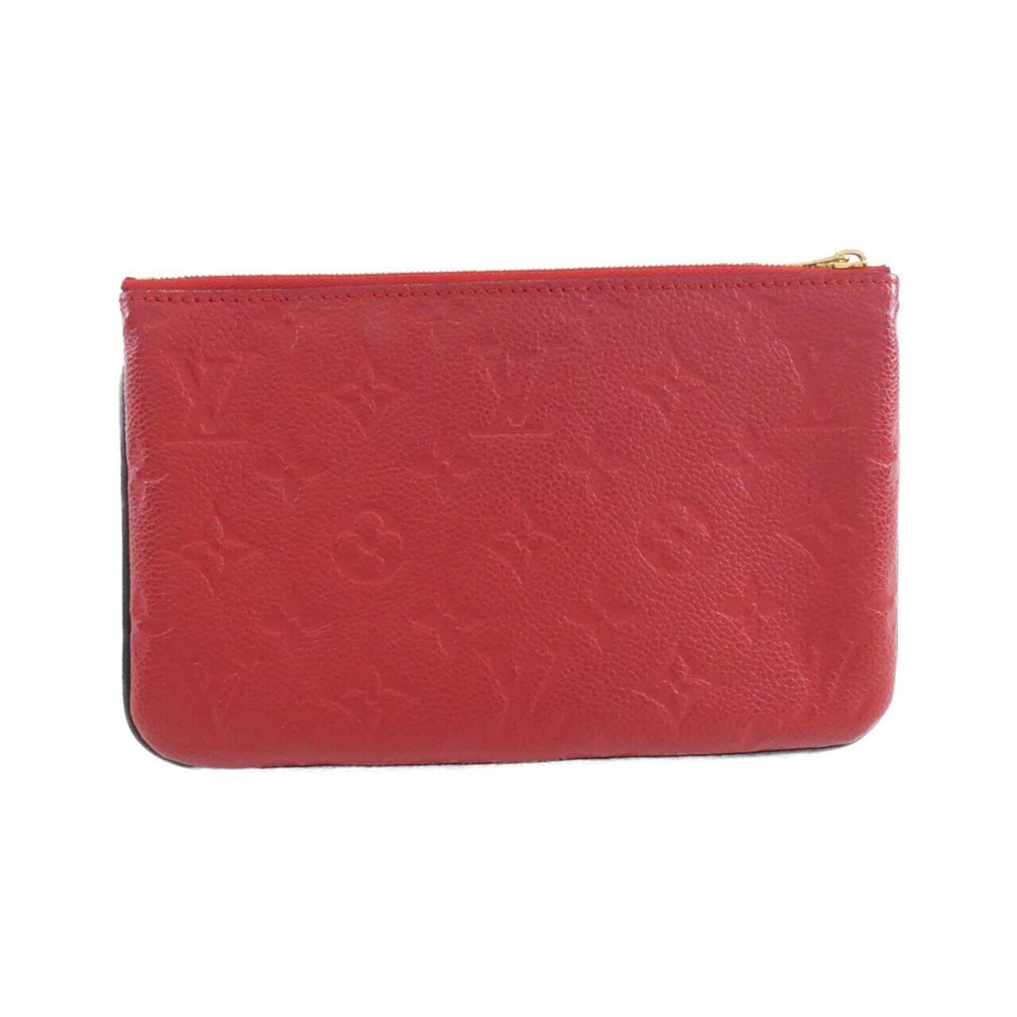 Louis Vuitton Monogram Empreinte Marine Rouge Leather Pochette Shoulder Bag (Pre-Owned)