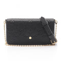Louis Vuitton Black Noir Monogram Empreinte Pochette Shoulder Bag (Pre-Owned)