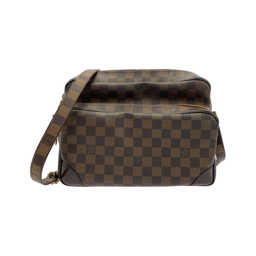 Louis Vuitton Brown Coated Canvas Shoulder Bag (Pre-Owned)