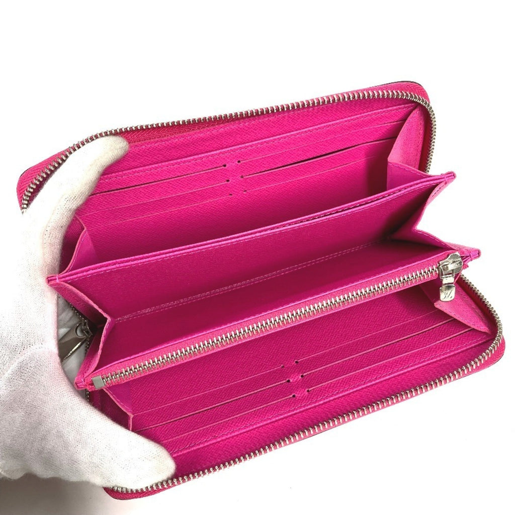 Louis Vuitton Pink Epi Leather Long Wallet (Bi-Fold) (Pre-Owned)