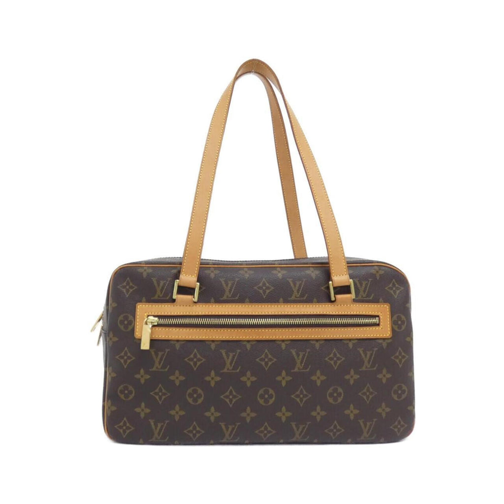 Louis Vuitton Monogram Marron Coated Canvas Shoulder Bag (Pre-Owned)