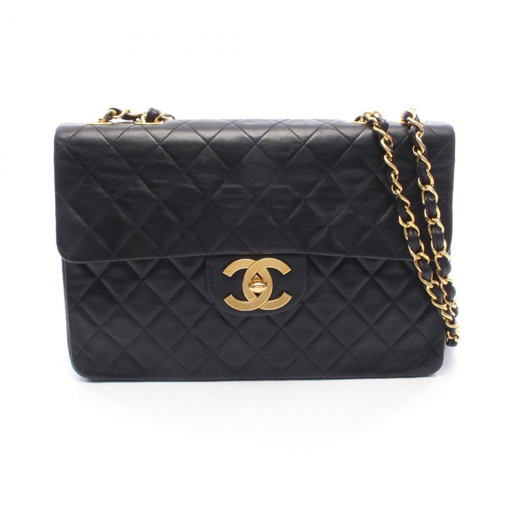 Vintage Classic Single Flap Bag Quilted Lambskin Jumbo