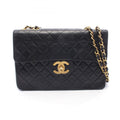 Vintage Classic Single Flap Bag Quilted Lambskin Jumbo