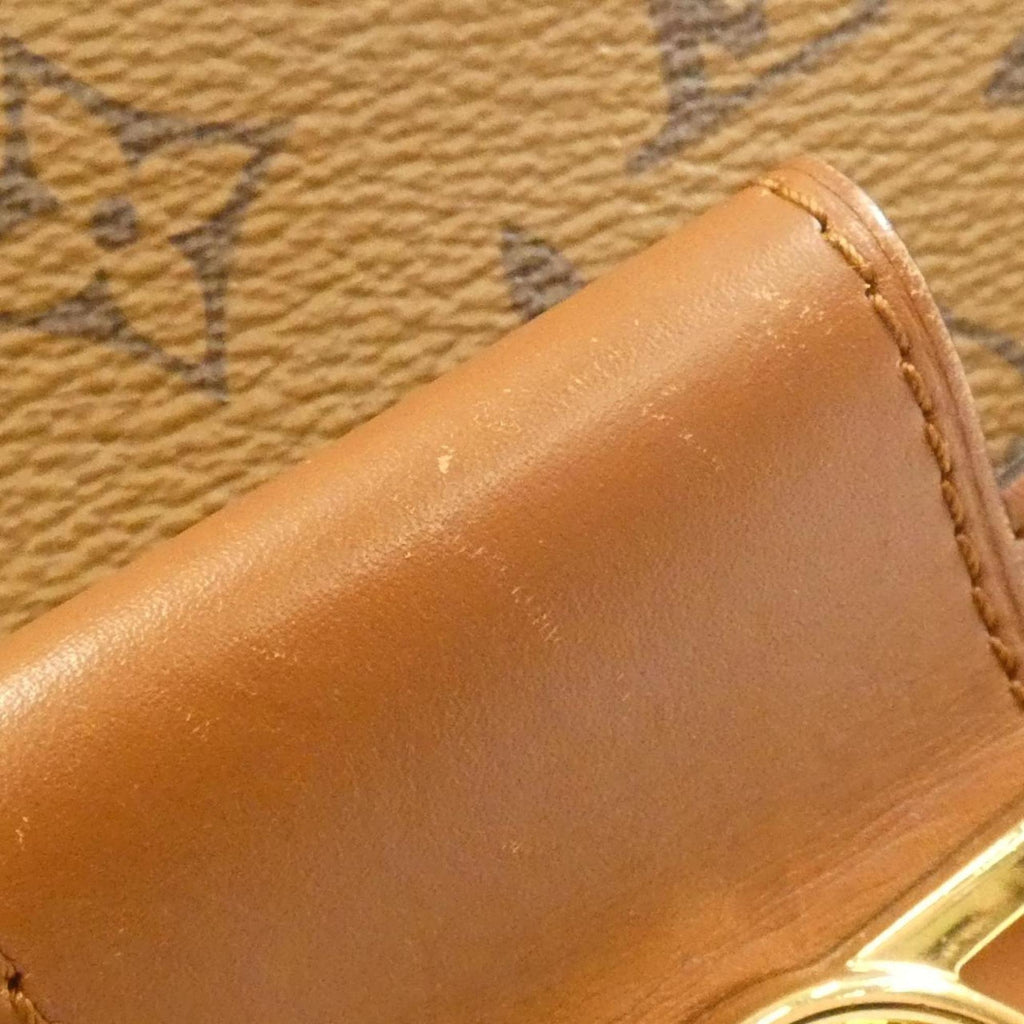 Louis Vuitton Brown Coated Canvas Backpack (Pre-Owned)