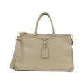 Louis Vuitton Tourterelle Leather Handbag (Pre-Owned)